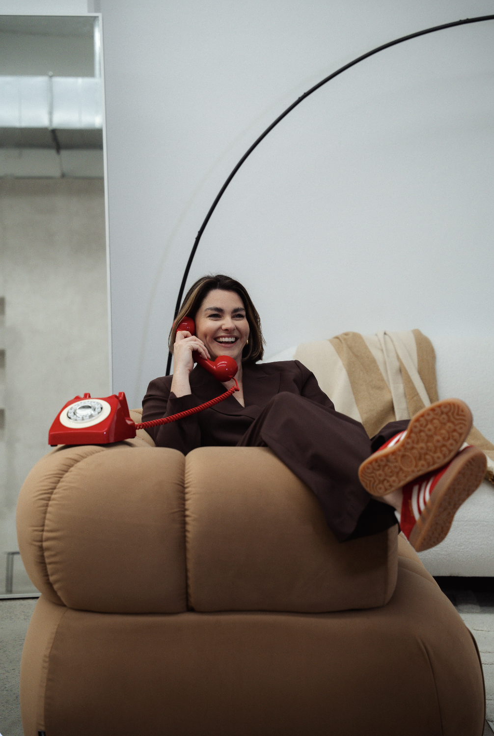 Creative production studio capturing content for social media marketing