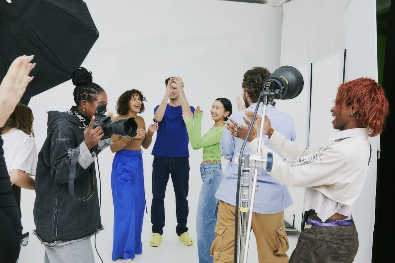 Brand photography and videography service for social-first content