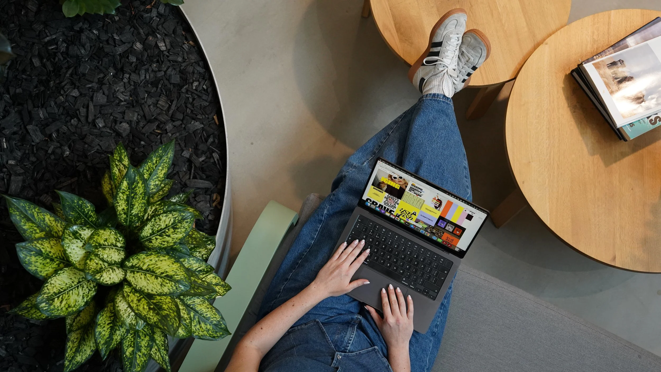 Brand photography and videography service for social-first content
