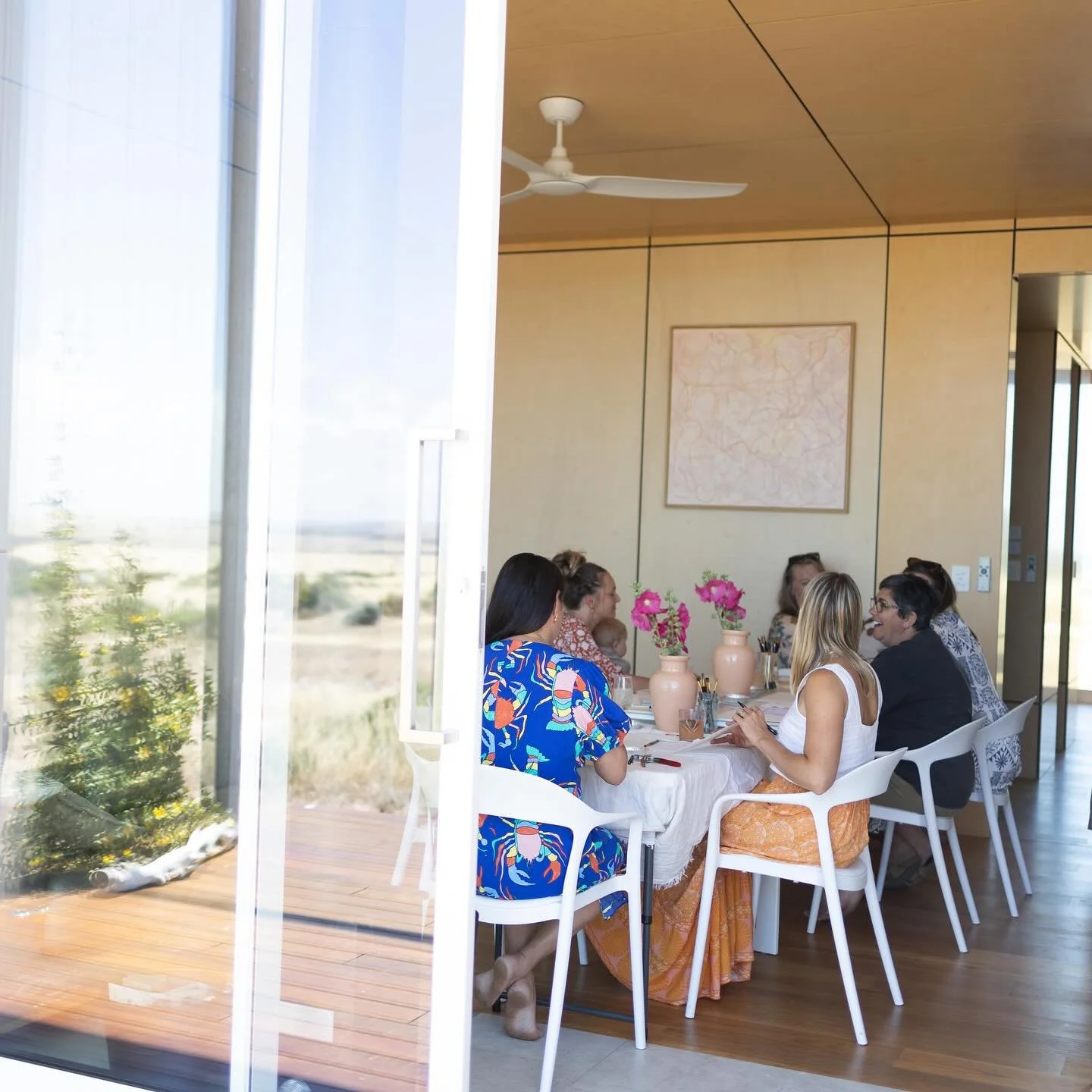 We couldn&rsquo;t think of a more magical way to celebrate another big year of art for our little volunteer community group. Sitting in a space that is an art form in itself, creating Christmas paintings with our lovely hard working ArtsUp committee.