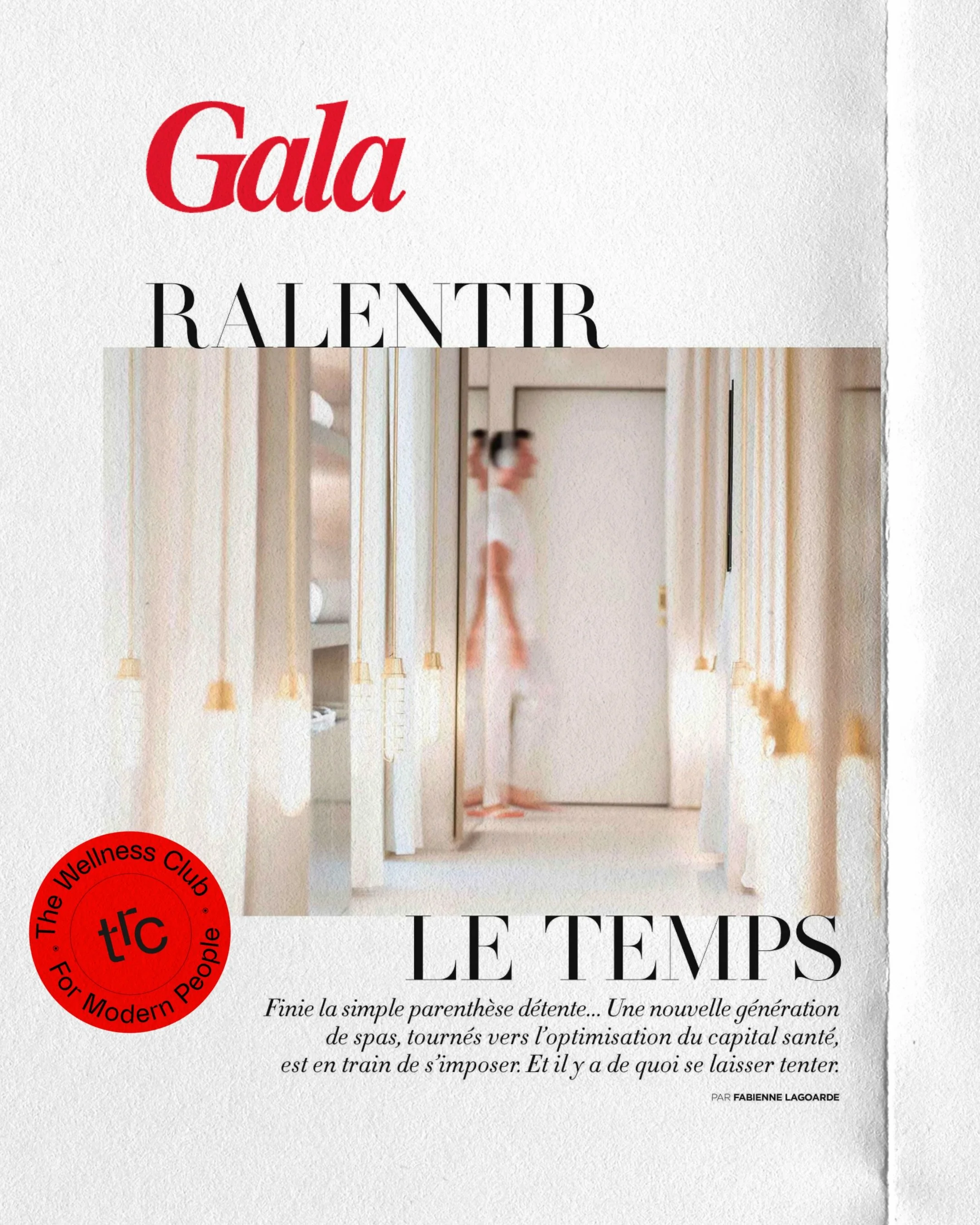 RALENTIR LE TEMPS.

Longtemps, le bien-&ecirc;tre a &eacute;t&eacute; synonyme de d&eacute;connexion, de d&eacute;tente et de l&acirc;cher-prise.

Aujourd&rsquo;hui, une nouvelle g&eacute;n&eacute;ration de spas explore une autre voie : celle de la p