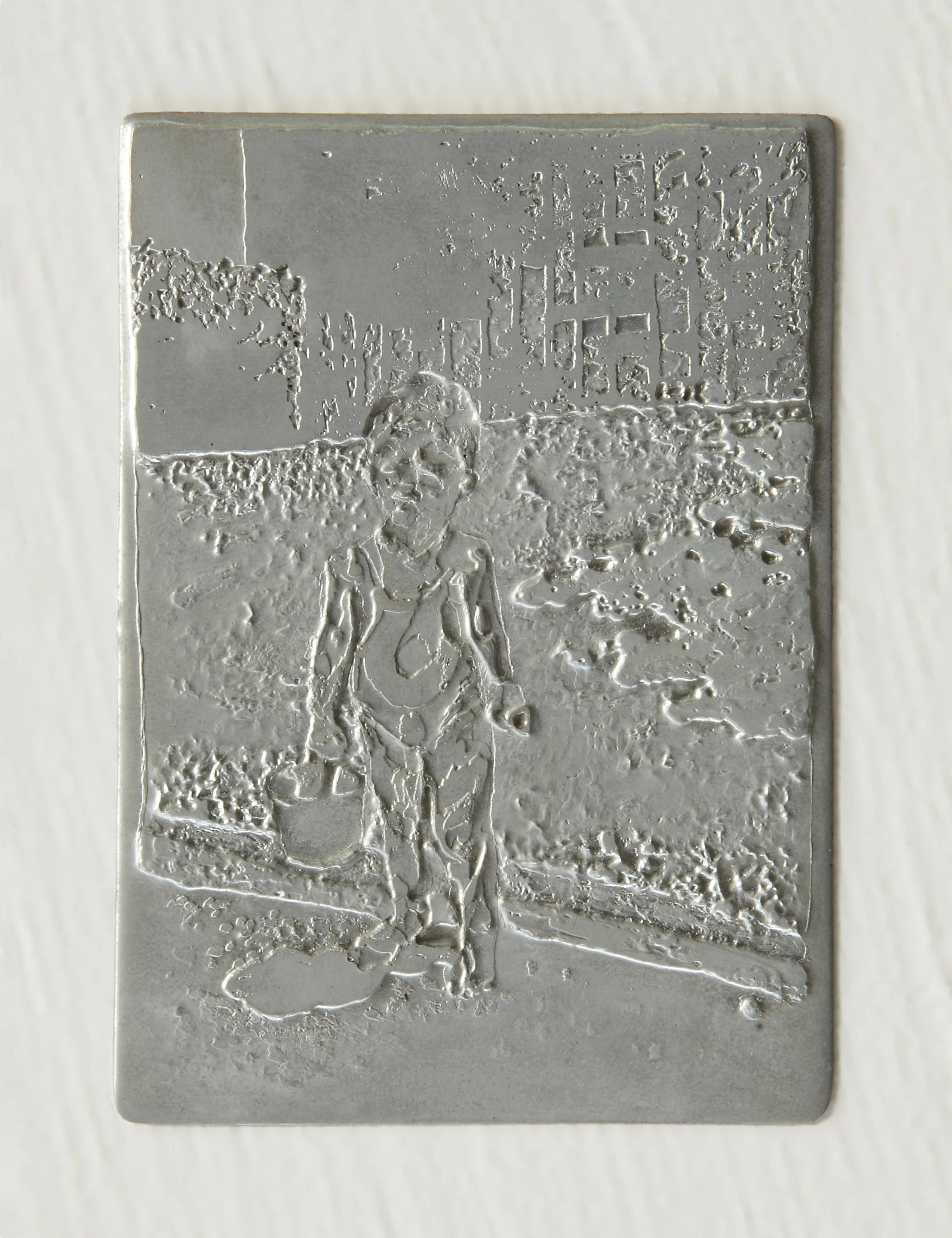 Artist's Personal Collection Untitled #12, 2012,
acid bite etching plate, 8 x 5.5 cm