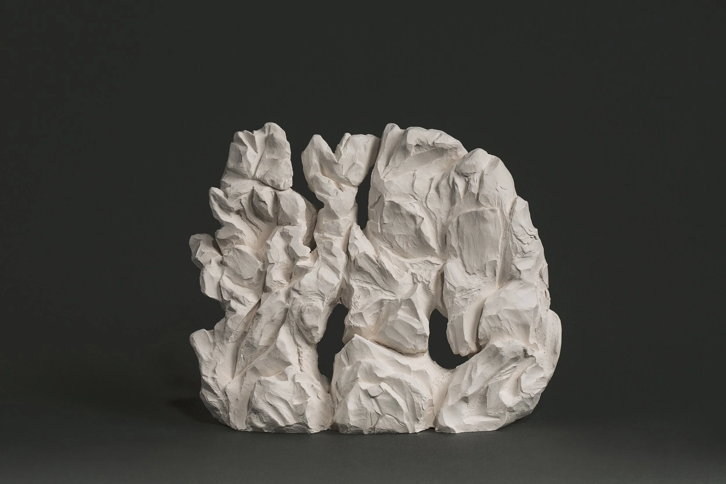 Haw Par Villa Rock Study #5, 2016, bisque fired ceramic, 16.5 x 13.2 x 5 cm