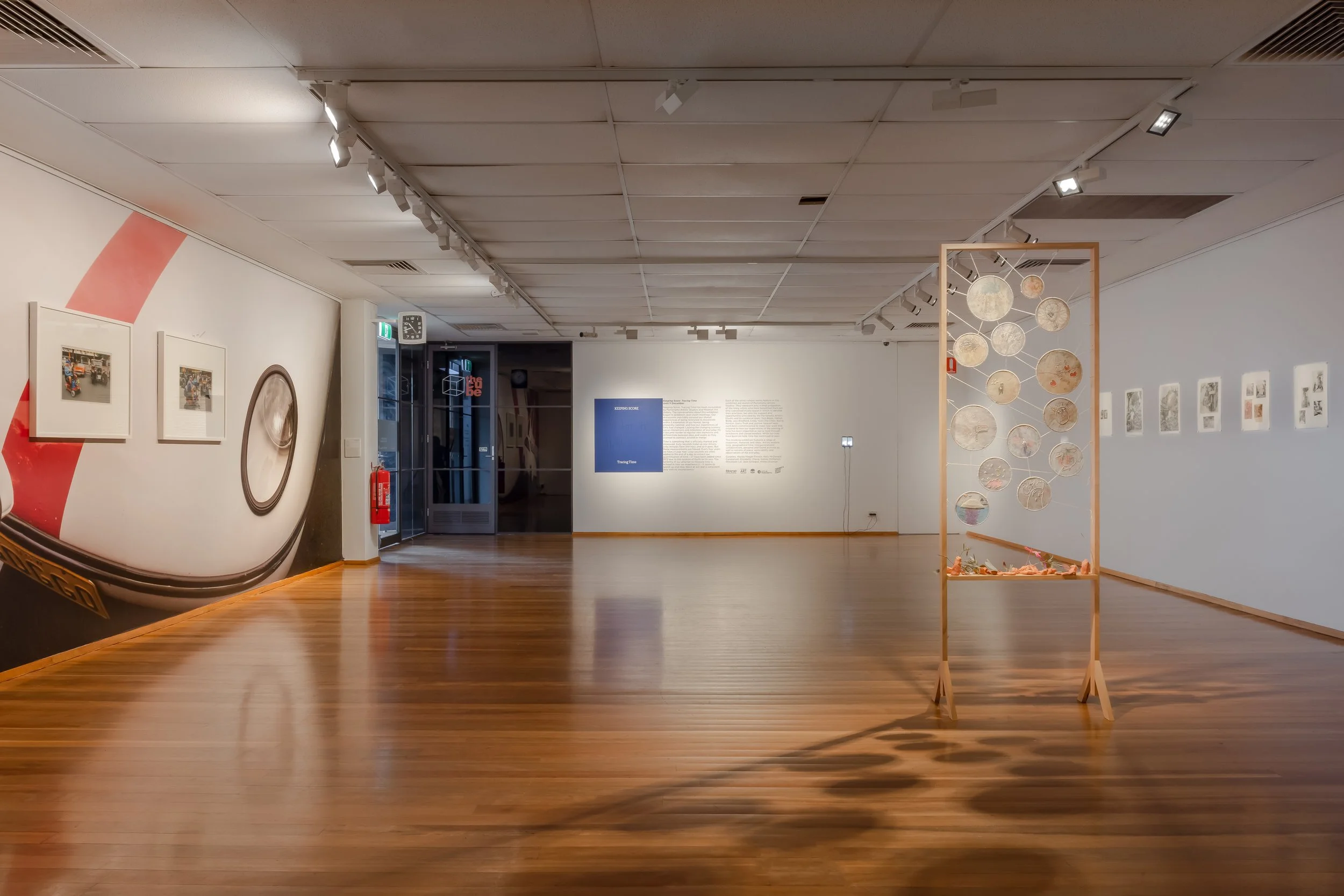 Keeping Score Tracing Time (Installation view) 2022