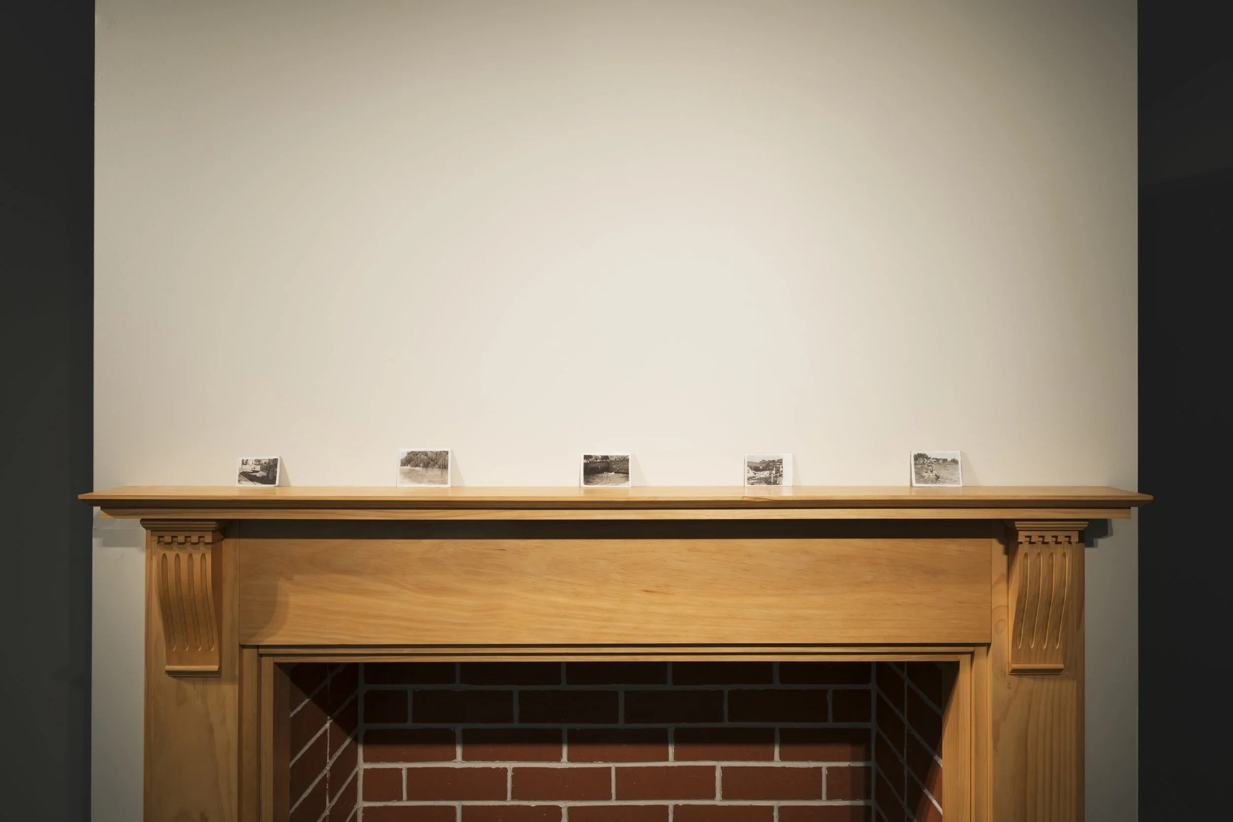 Artist’s Personal Collection, 2016, timber, brick tile, gap filler, mixed media on primed zinc, 240 x 180 x 85cm