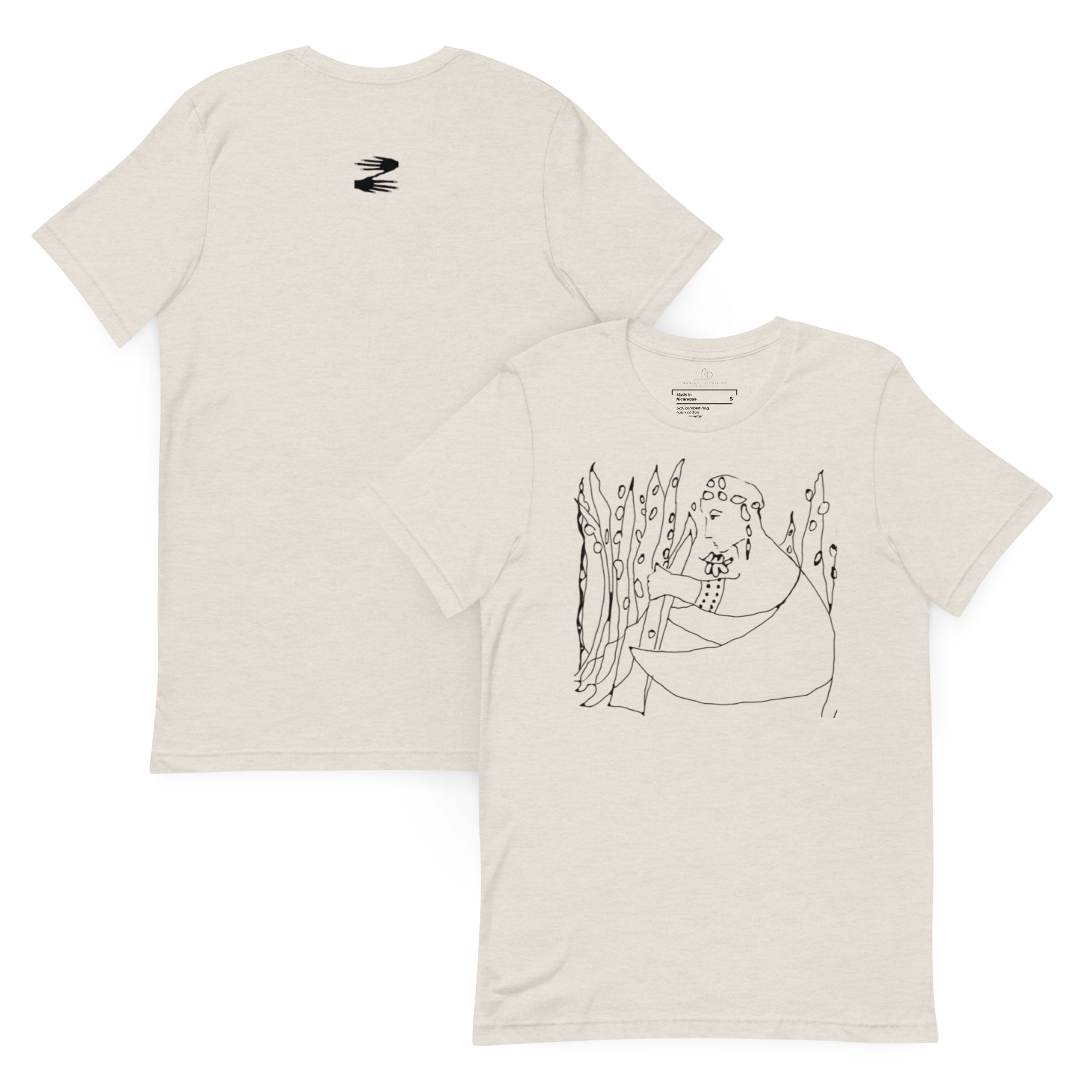 Christine Philipp Art t shirt Summer Residue heather dust