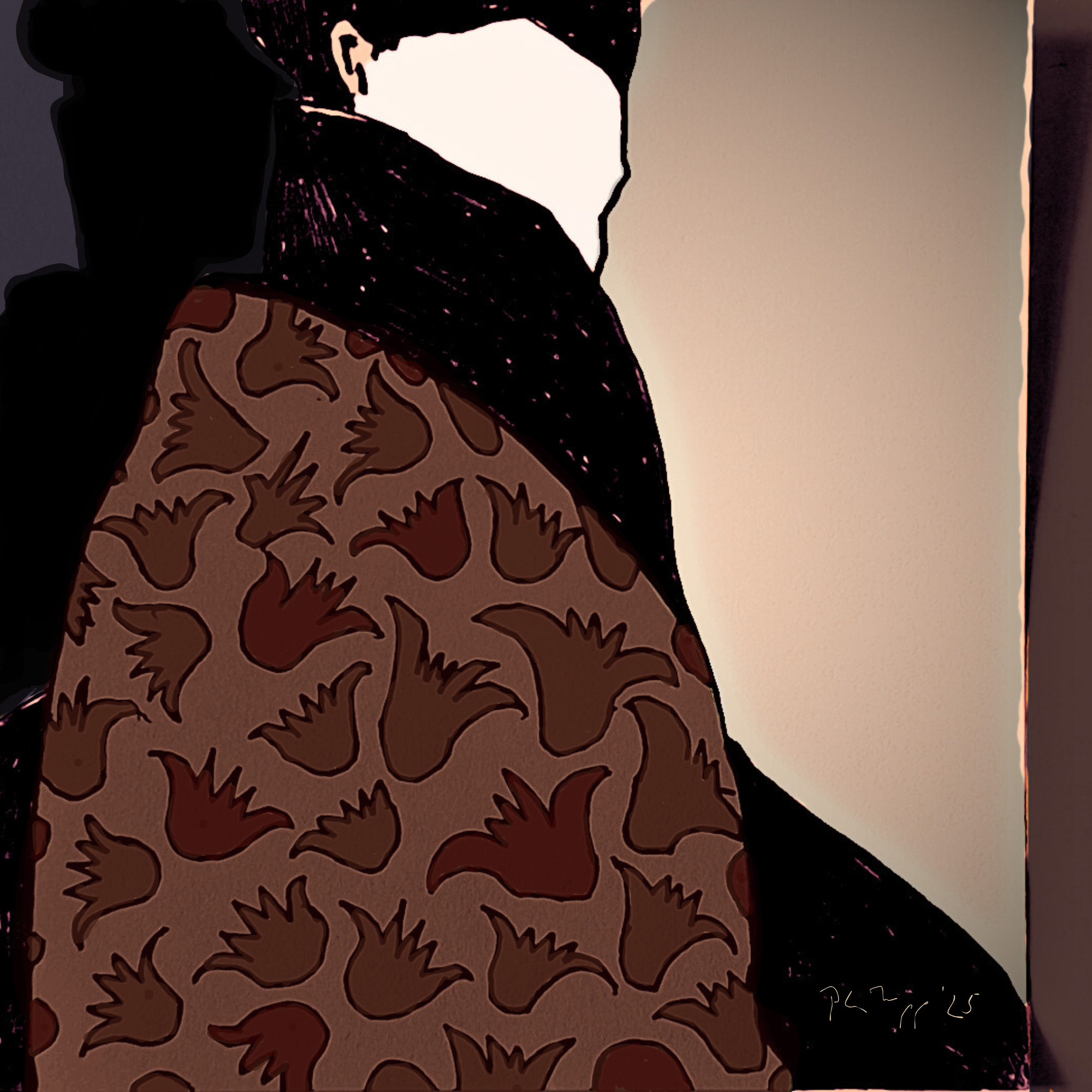 There is no there there- art print on canvas-Christine Philipp.png