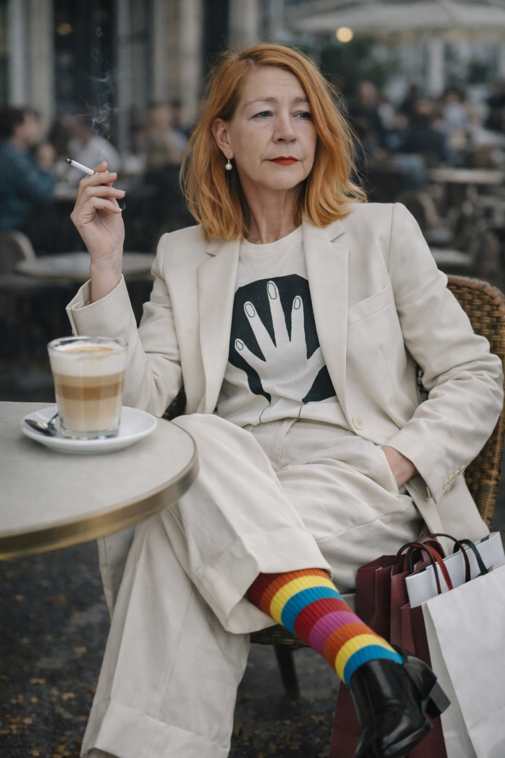 christine philipp t shirt imprint street cafe