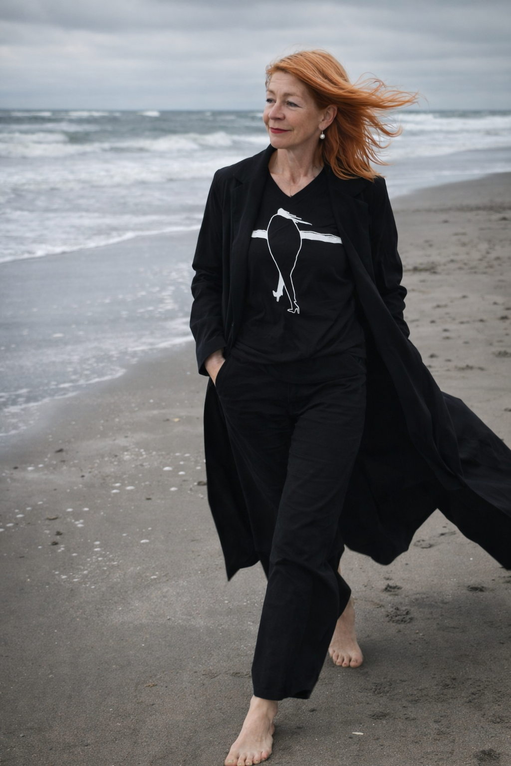 christine philipp t-shirt sea walk