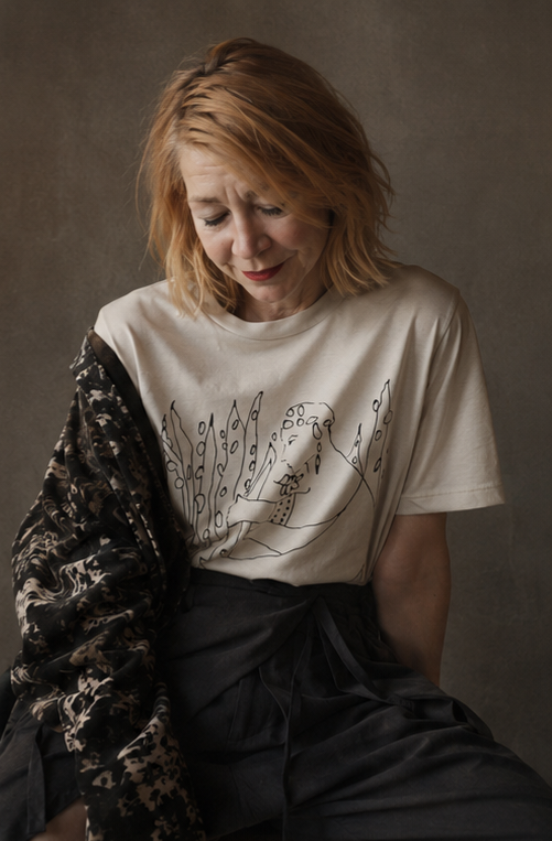 Christine Philipp Art t shirt Summer Residue editorial.png