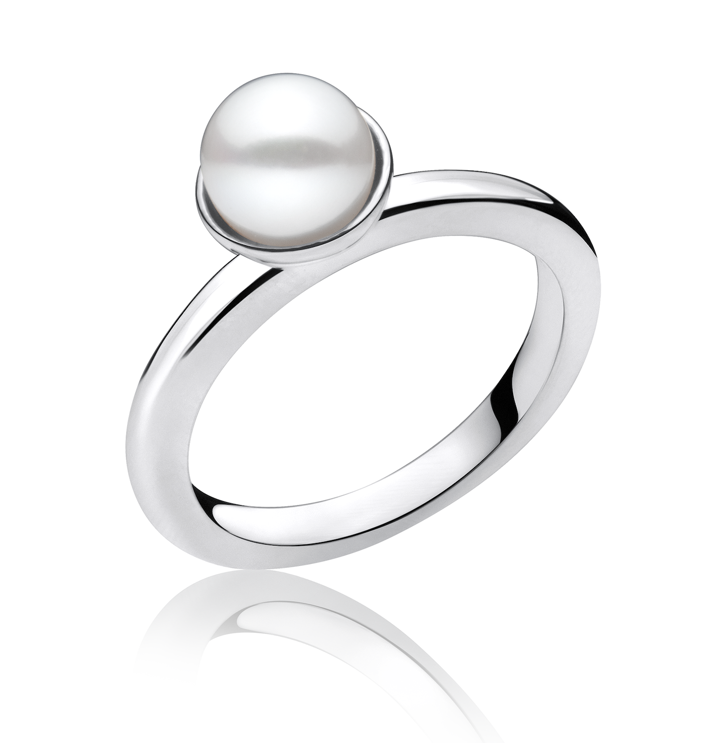 Professionelt billede af en sølvring