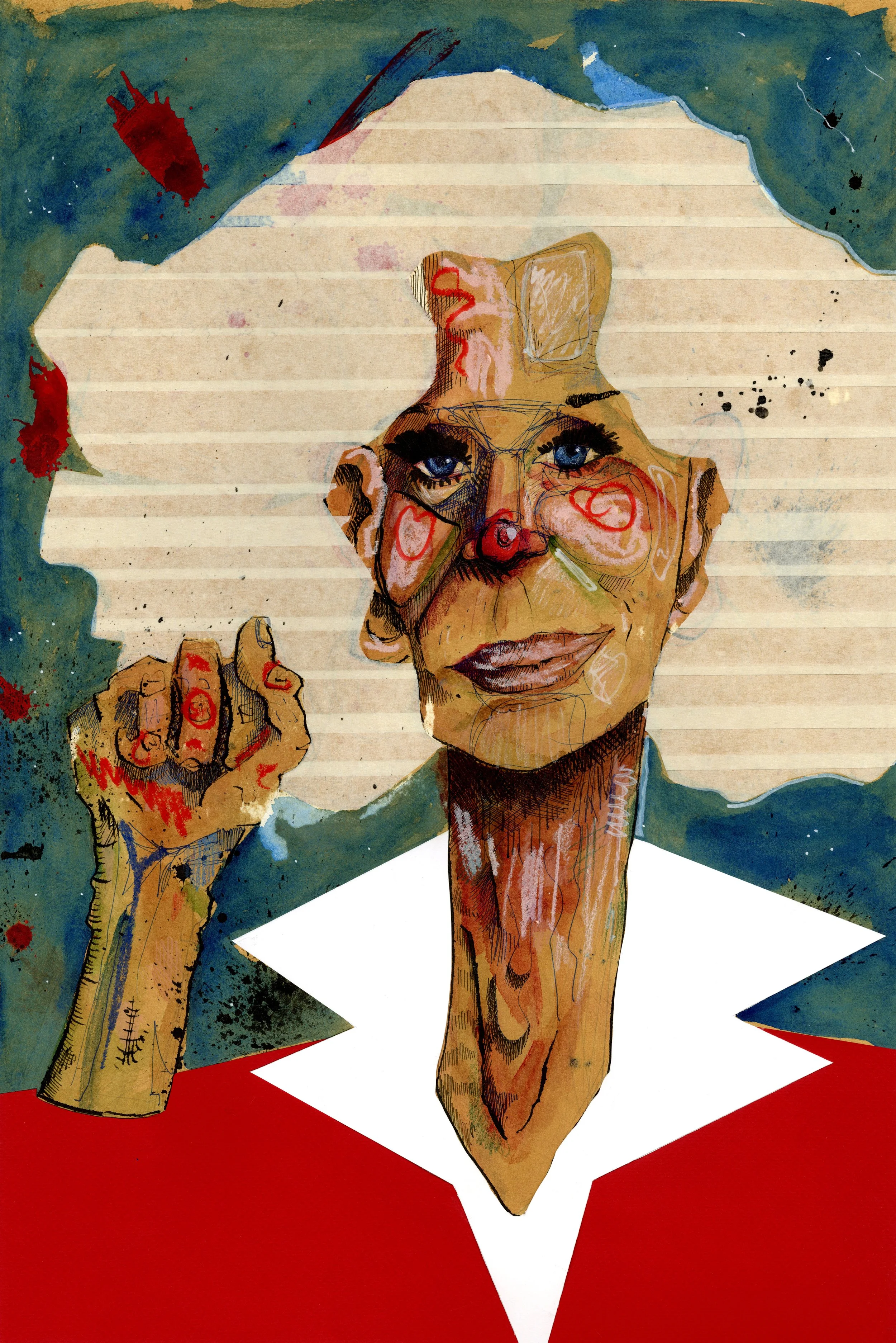 Jane Fonda - Speculative illustration for the front cover of the New Yorker