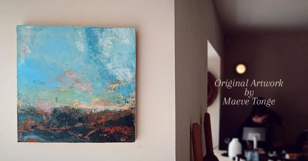 Pop in to see this gorgeous pair of canvas paintings by Galway artist @maevetonge .
We also have a range of one off pieces by Maeve in the shop. This pair can be sold separately or together but we love keeping these sisters together in the shop 🤎

#