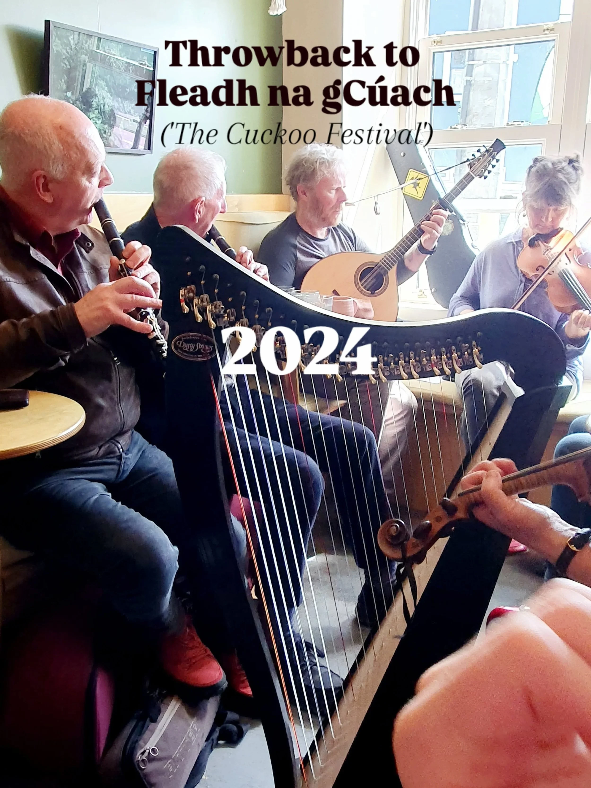 For a taster of what's to come this weekend, here's a little throwback to Fleadh na gC&uacute;ach 2 years ago here in Wild Beans ( Eugene Lambe, Brid Kivneen, Frank Hall, Vincent Fogarty &amp; friends). From tomorrow evening through til Monday, the b
