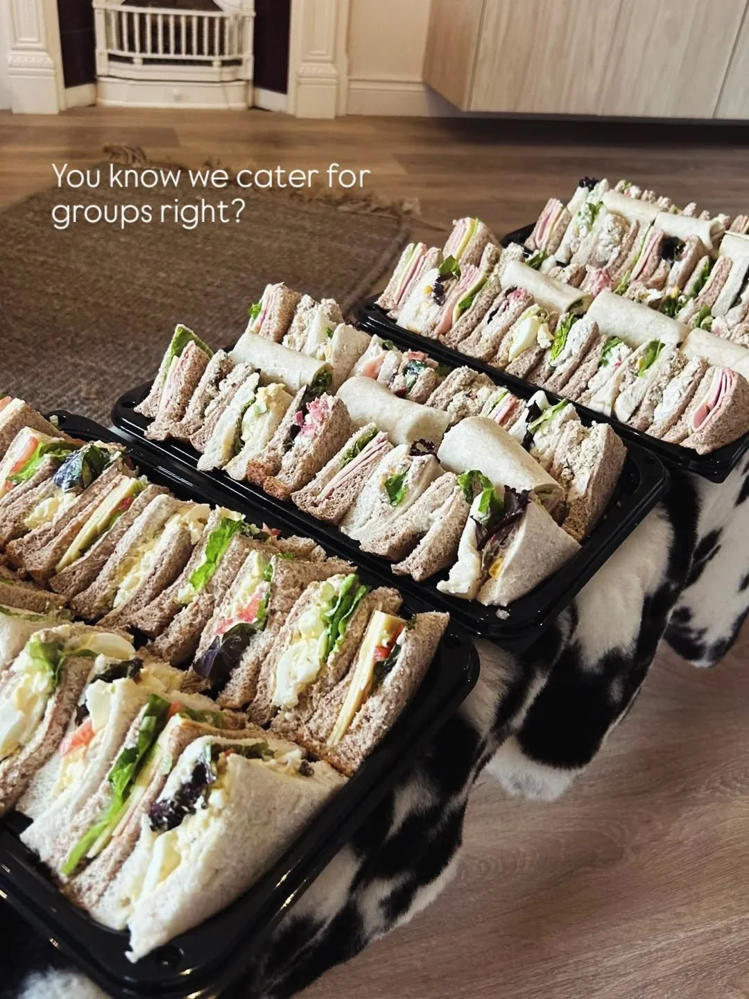 Got a hungry group for lunch? Have guests staying in your house &amp; wanna grab a take away breakfast before you do tour guide for the day? Visiting and want to take a box of fresh treats with you? Say less..... 
Order a platter/ brekkie box/ pastry