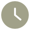 Simple clock showing 12:00