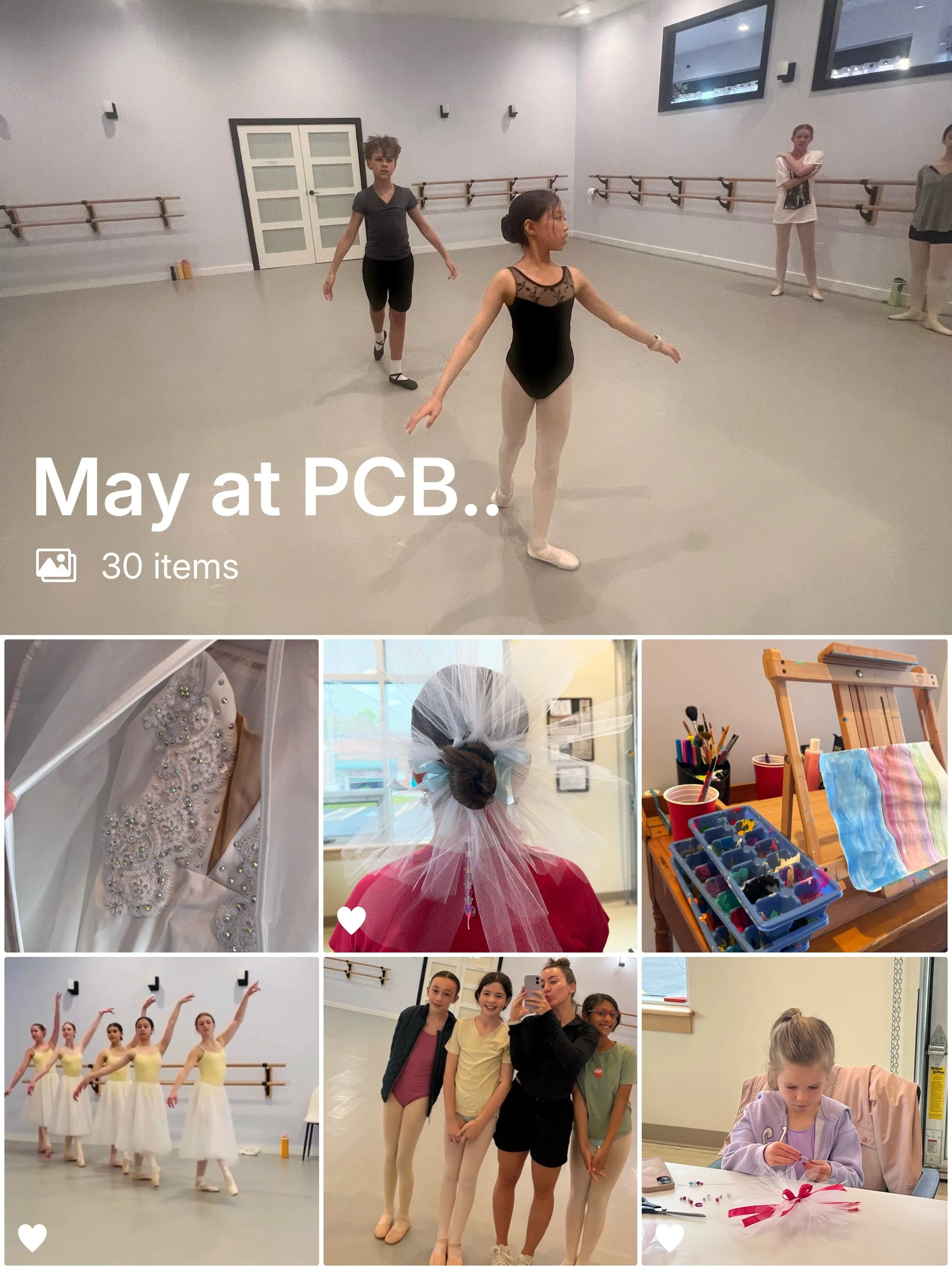 It was a busy May at Port City - recital prep has been in full swing! 🌸🌼
Here is a little photo dump of our studio life lately.. 📷🎞️
We can&rsquo;t wait to show you all what we have been working on at our June Recital 🫶🏼🫶🏼

#photodump #ballet