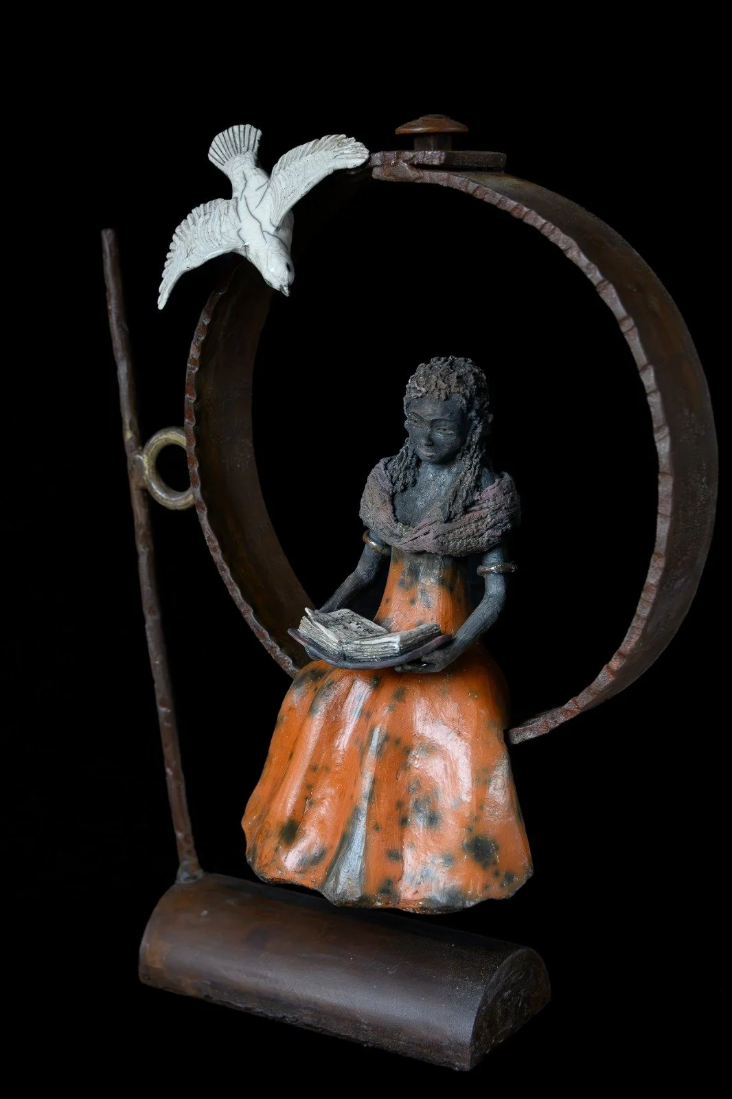 La jeune fille et l'oiseau