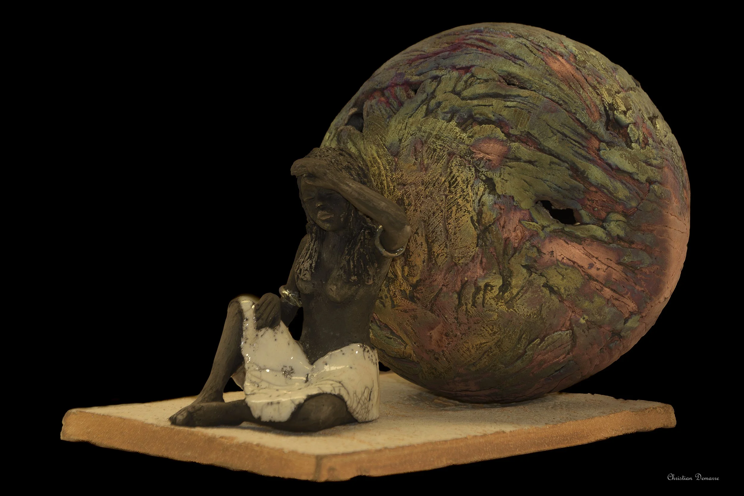 Âme en peine (24x28x17 cm)