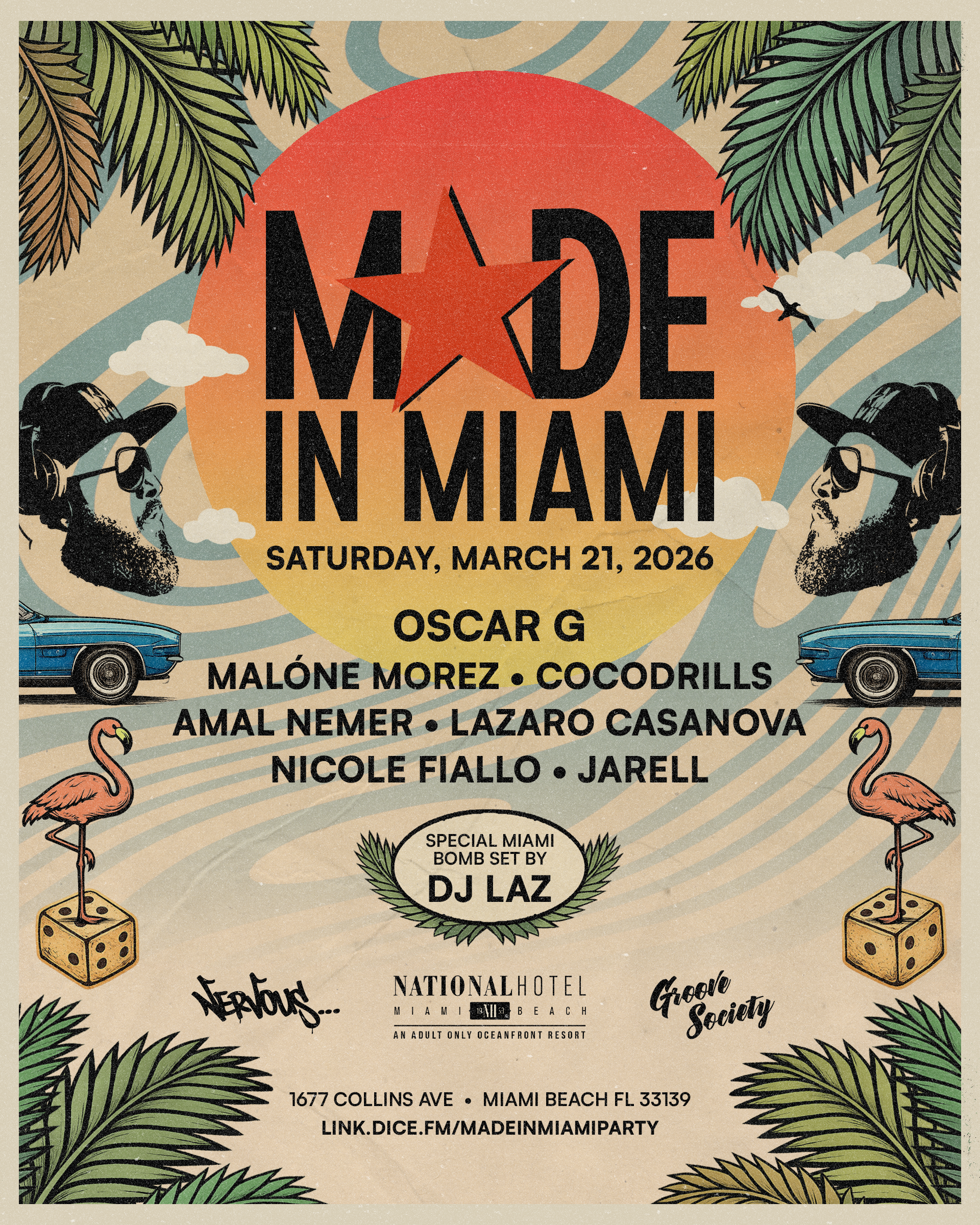 Oscar G Made in Miami Lineup