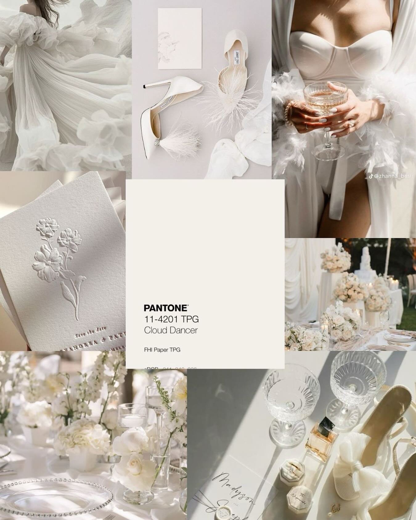 The 2026 Pantone that matches our brand. 

Expect to see Pantone&rsquo;s Color of the Year woven into weddings, tablescapes, and statement details.

A warm, creamy white that blends quiet luxury with contemporary refinement. Softer than stark white a