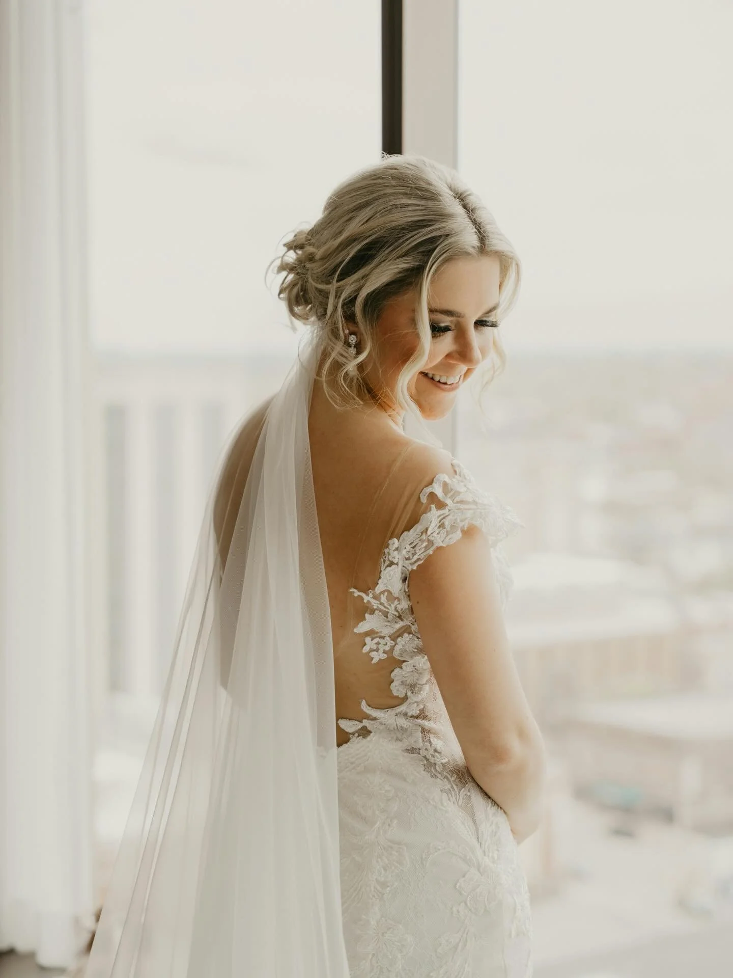 A joyful bride gazing at her dress with so much excitement. 🤩 She&rsquo;s soaking in every detail as her dream day begins to feel real ✨

#weddingday #miamiplanner #miamiweddingplanner #brideoftheday #brideshoot