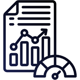 Performance measurement icon