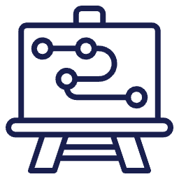 Strategic planning icon