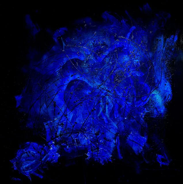 GHOST OF THE PAST  
Acrylic on Canvas, 150x150 cm, 2023