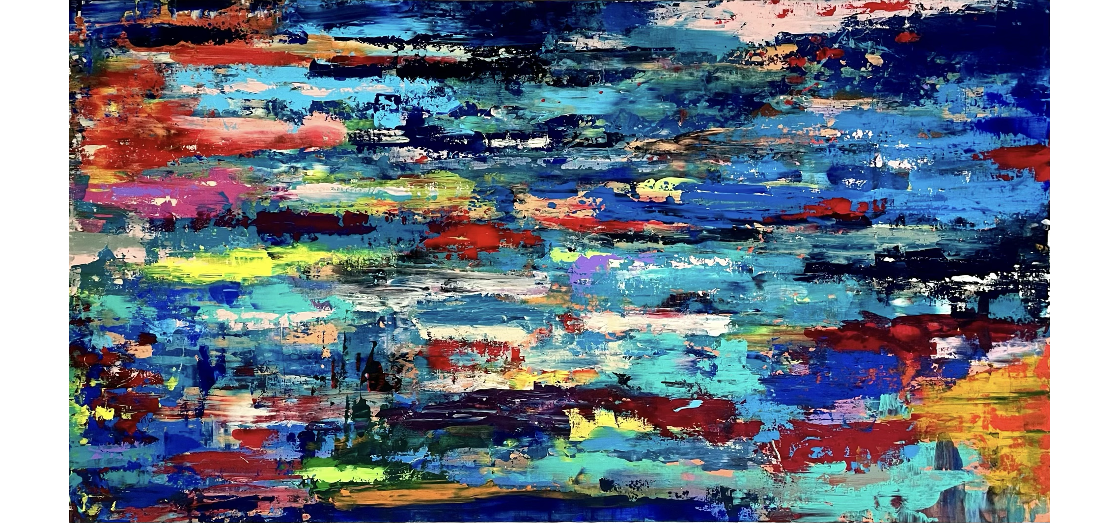 BLISS  
Acrylic on Canvas, 150x80 cm, 2025