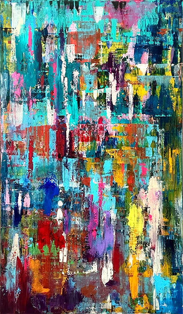 FIG 207  
Acrylic on Canvas, 120x74 cm, 2025