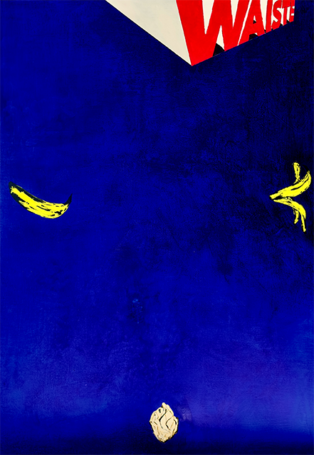 WASTE  
Acrylic on Canvas, 155x110 cm, 2023
