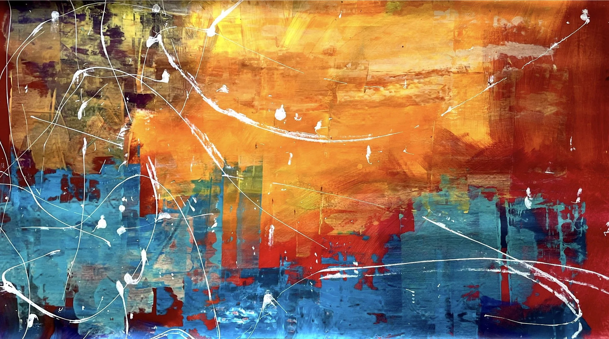 FRAGMENT #2151158  
Mixed media on Canvas, 140x78 cm, 2024