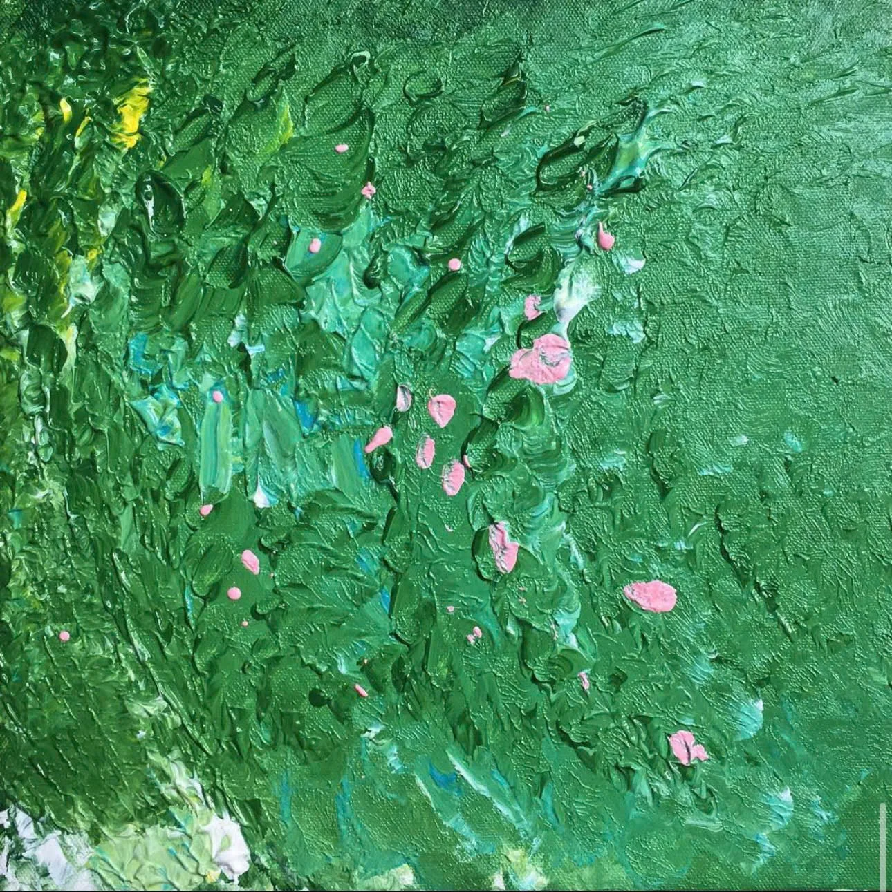 KINGS OF CLUBS  
Acrylic on Canvas, 30x30 cm, 2018
