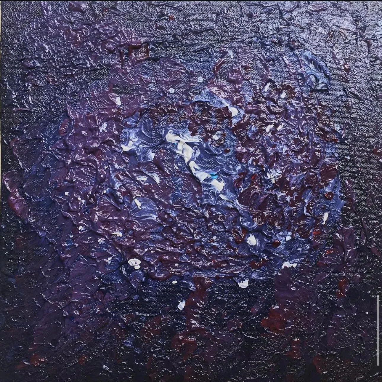 MILKY WAY  
Acrylic on Canvas, 30x30 cm, 2018