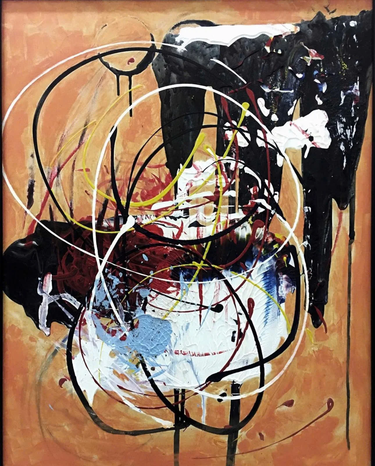 HUMAN  
Acrylic on Canvas, 60x80 cm, 2019