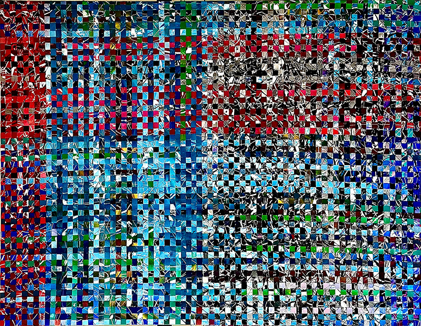 THREADS. UNTITLED  
Mixed Media on Canvas, 155x120 cm, 2025