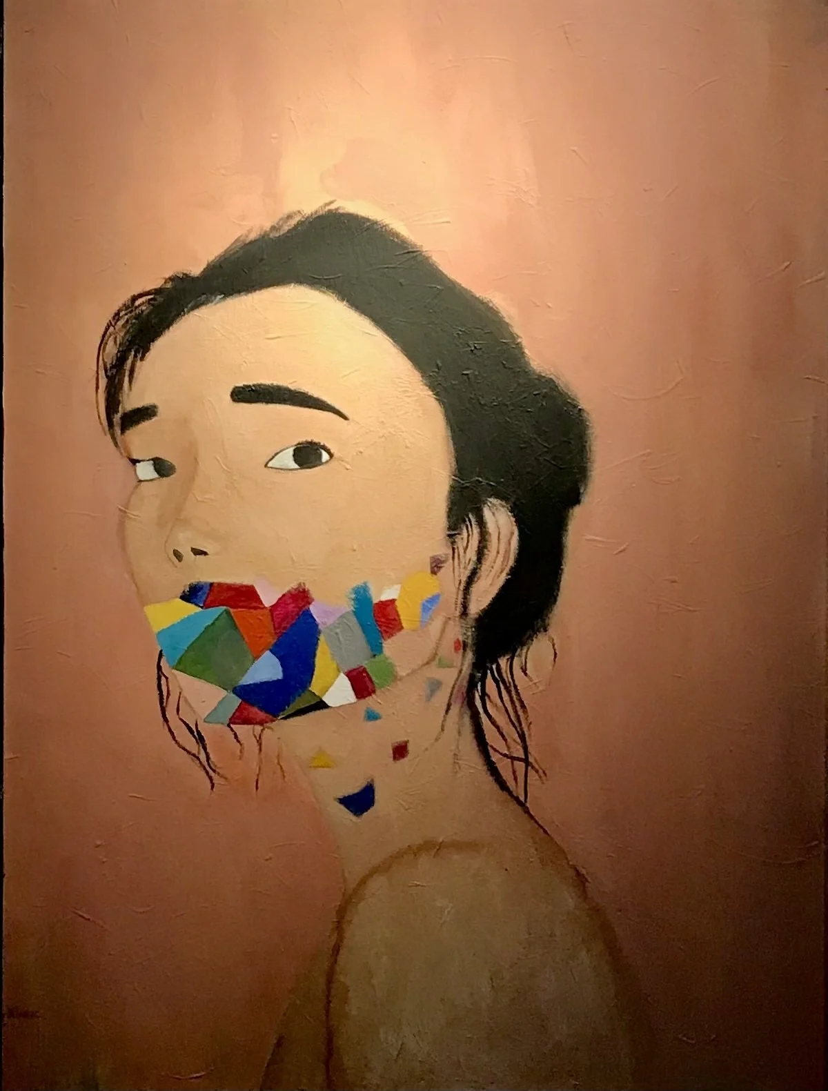 UNTITLED  
Acrylic on Canvas, 60x80 cm, 2021