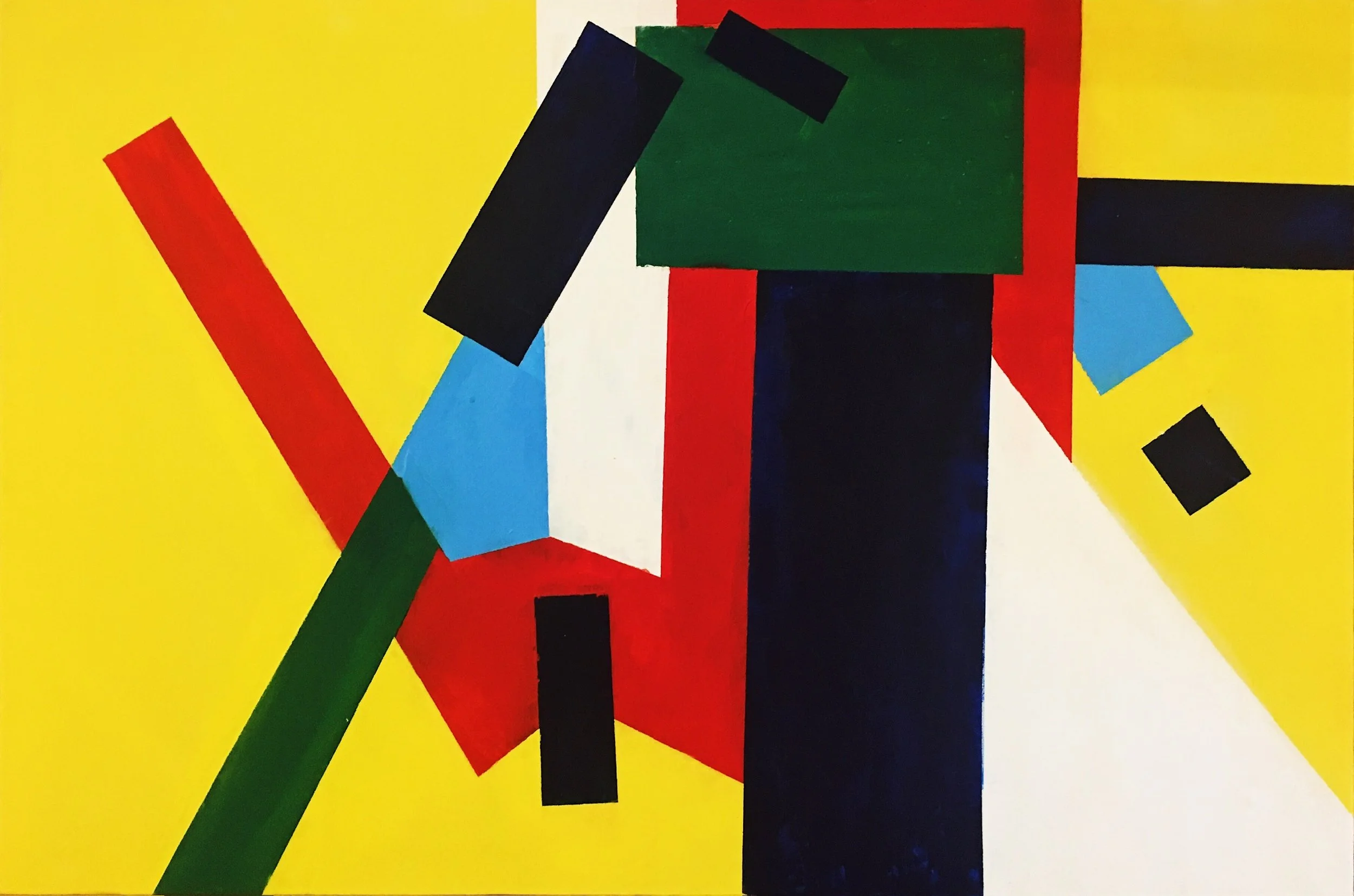 SUMMER ROOM Acrylic on Canvas. 120x80 cm, 2017