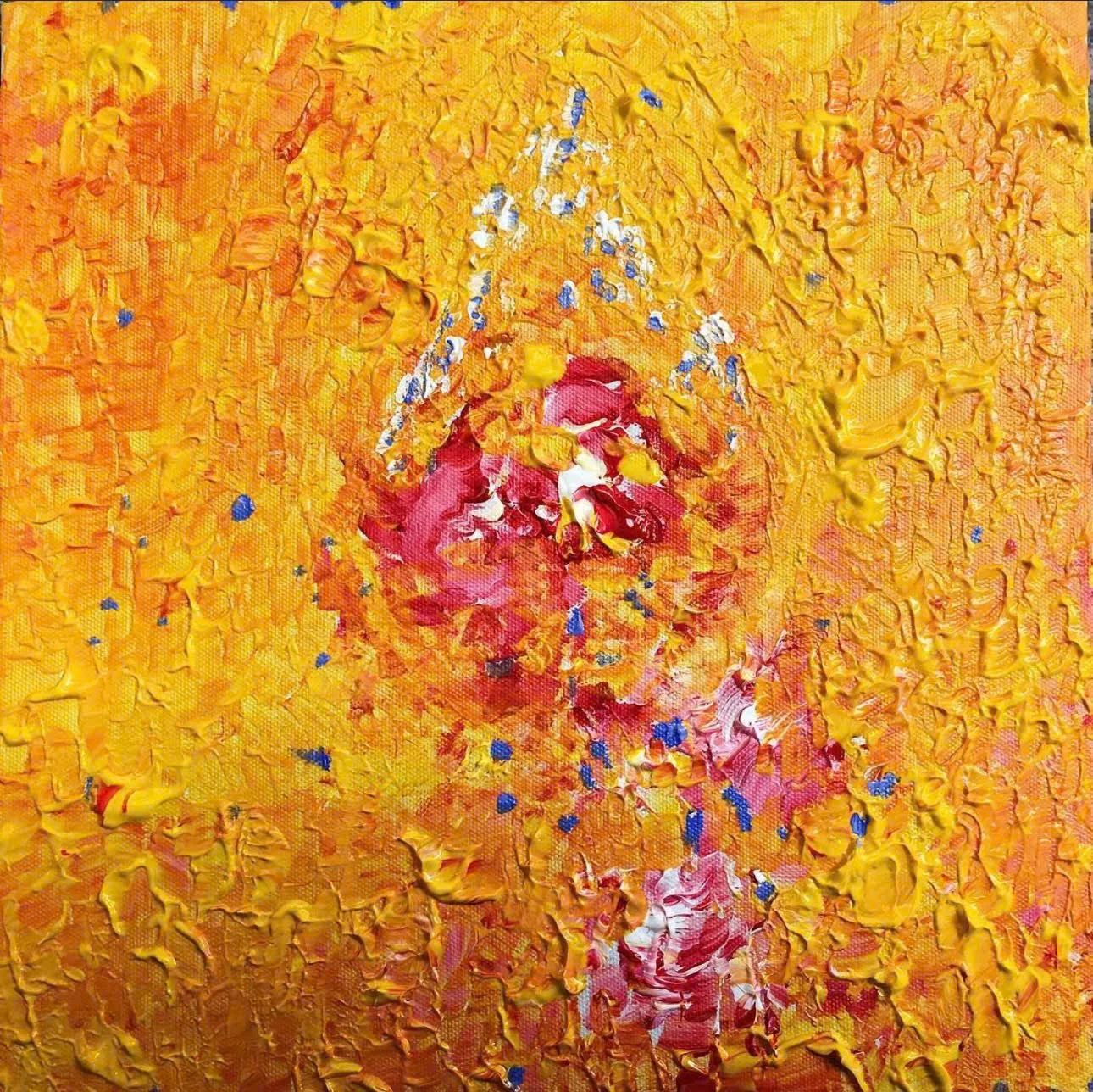 7 CLUBS 9 CLUBS  
Acrylic on Canvas, 30x30 cm, 2018