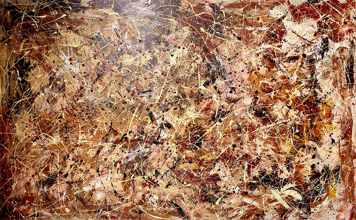 NUDE  
Mixed Media on Canvas, 200x124 cm, 2024