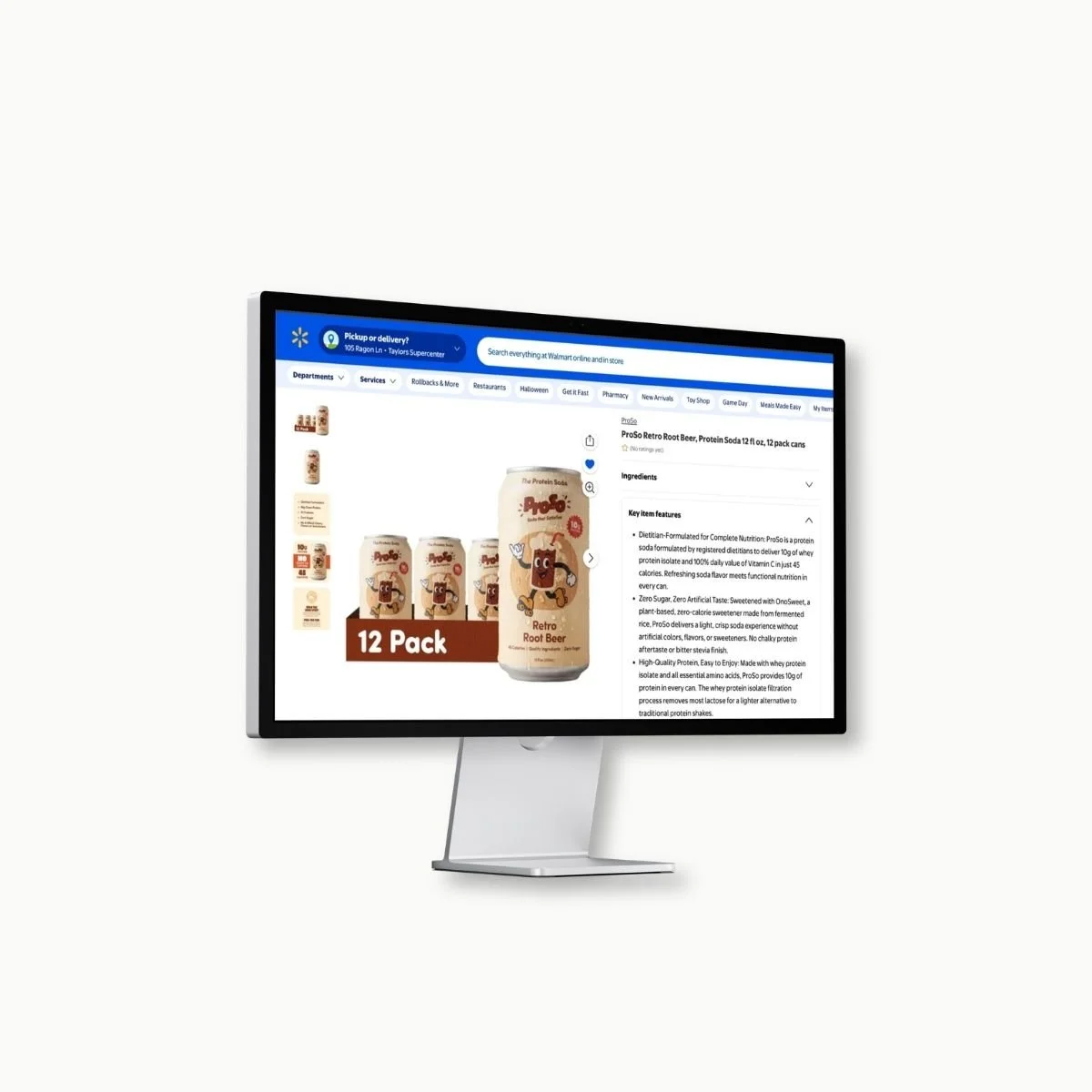How Parallel Helped Bring ProSo Protein Soda to Walmart Marketplace