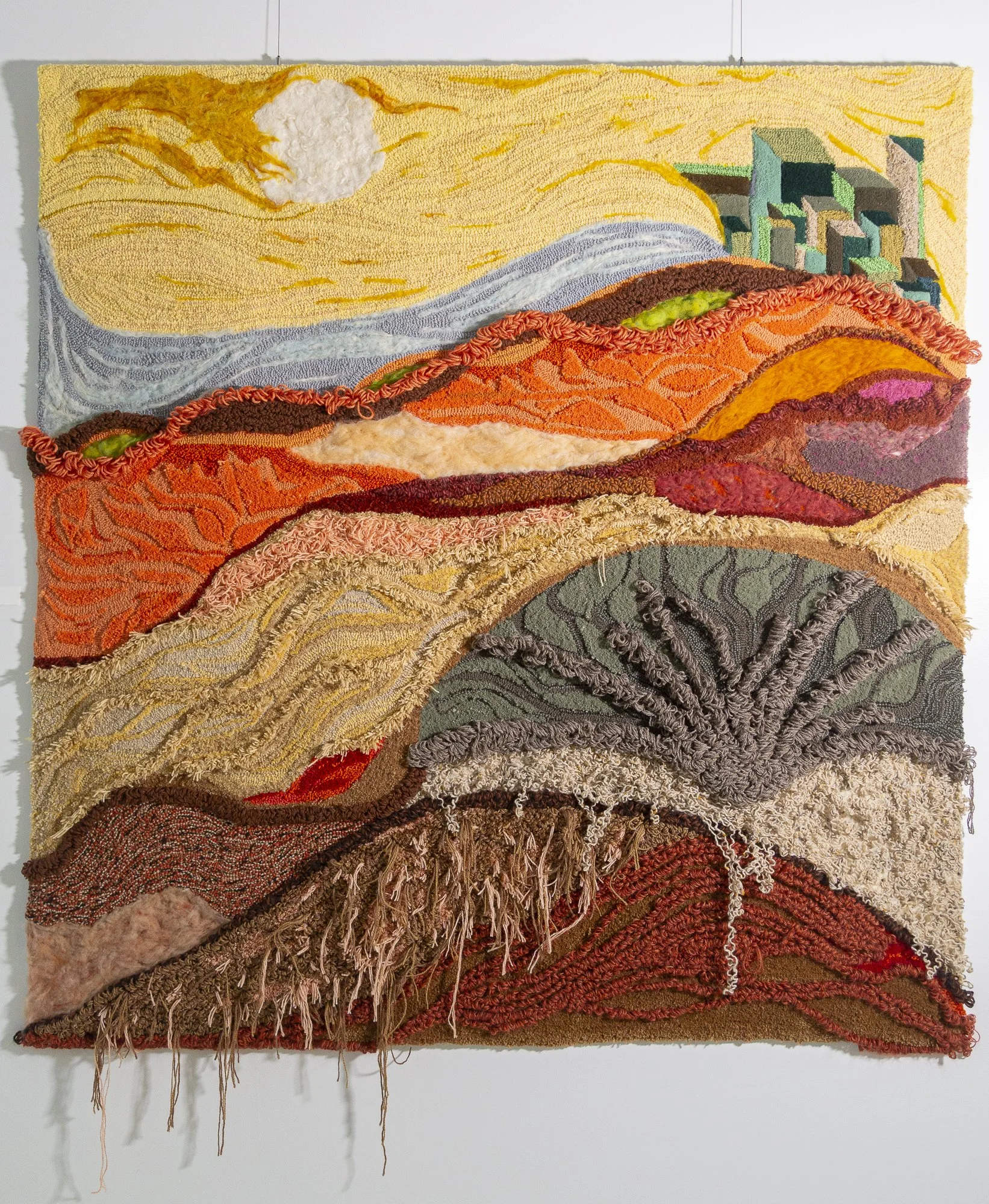 Spread / 2026 / Wool / 69”h x 66"w
