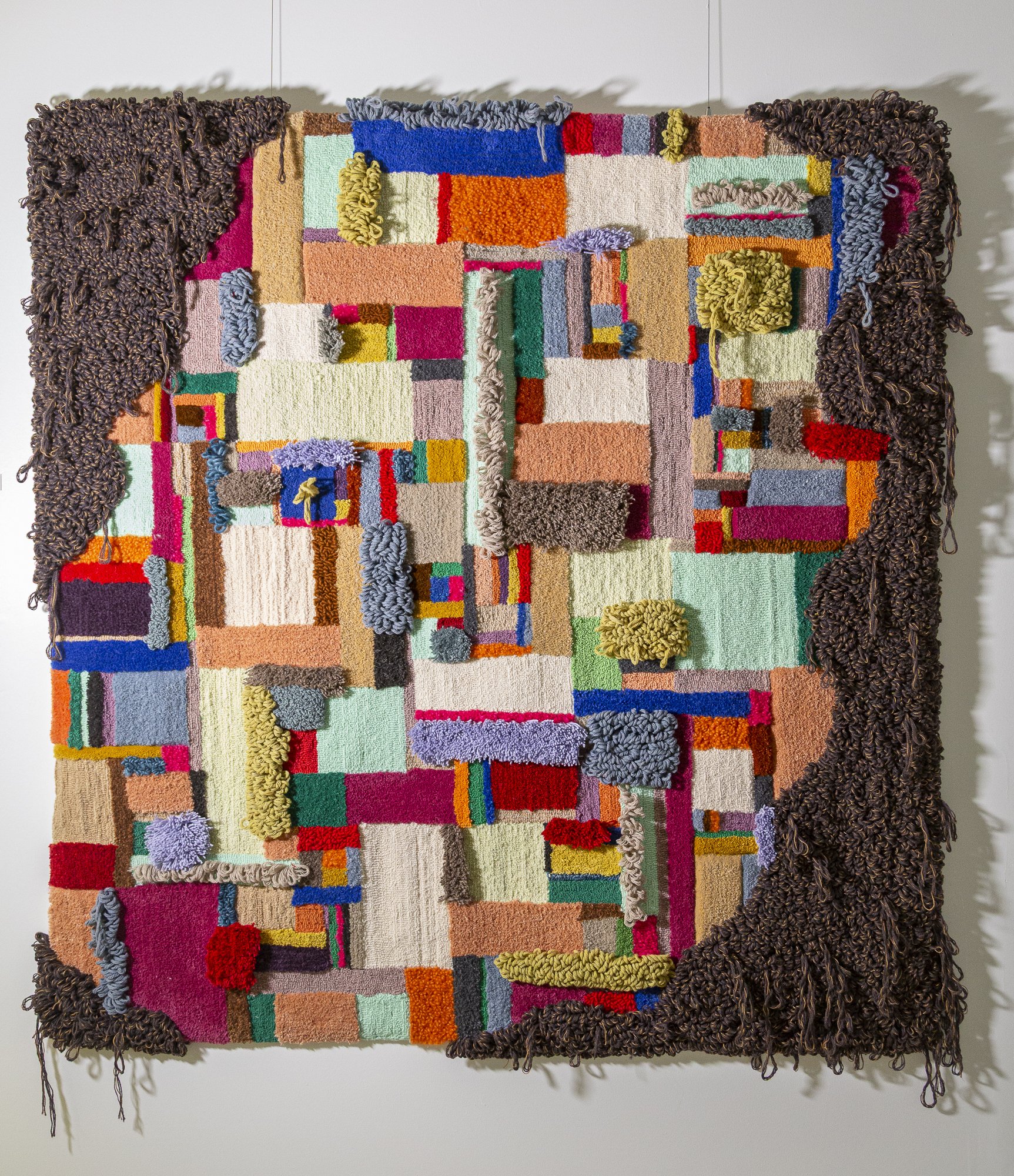 Ticky Tacky / 2026 / Wool / 69”h x 66”w