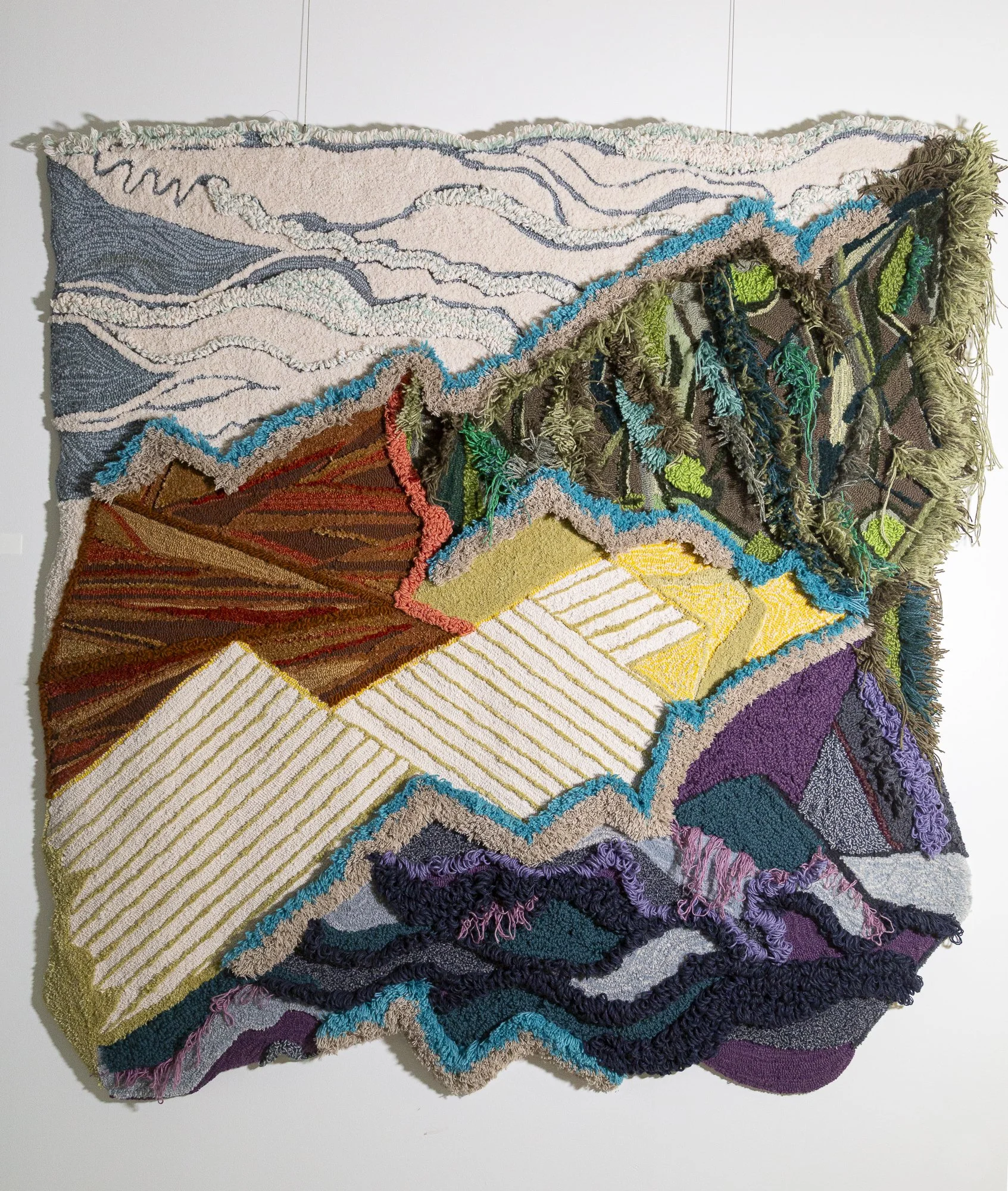 Motherland / 2025 / Wool / 69”h x 66"w