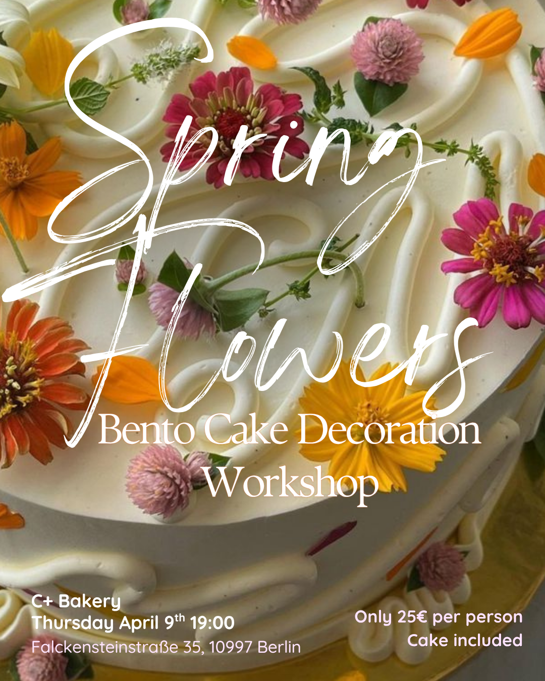 Bento Cake Decoration Workshop