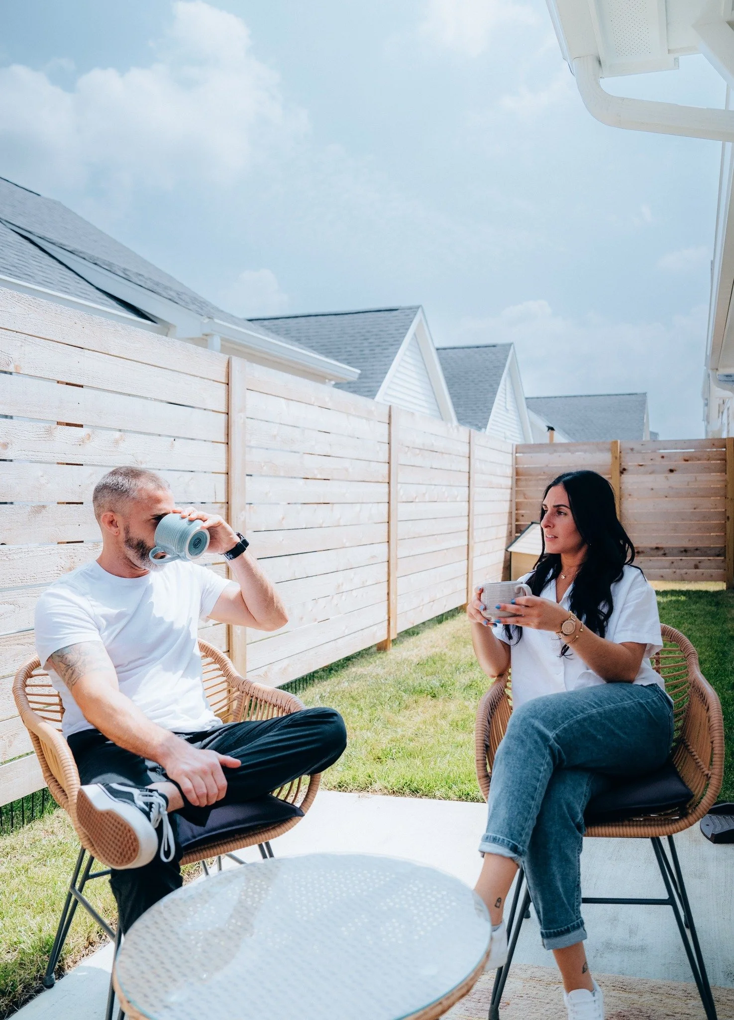 Fresh air, privacy, and your own fenced-in porch &mdash; the perfect spot to sip, sit, and unwind. ☀️✨ #StillwellPascoStation #StillwellPascoLiving