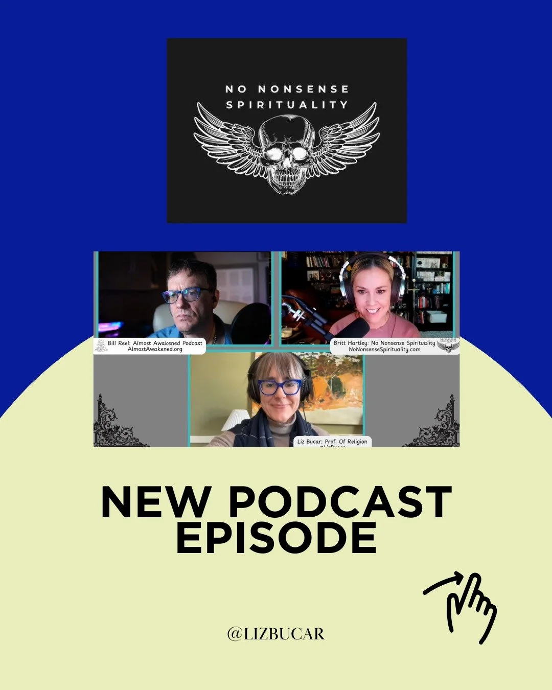 What happens when you want spiritual meaning, community, and ritual but you're done with organized religion? 👇

I had such a wonderful conversation with Bill Rell and @nononsensespirituality (Britt's been such a generous thought partner and champion