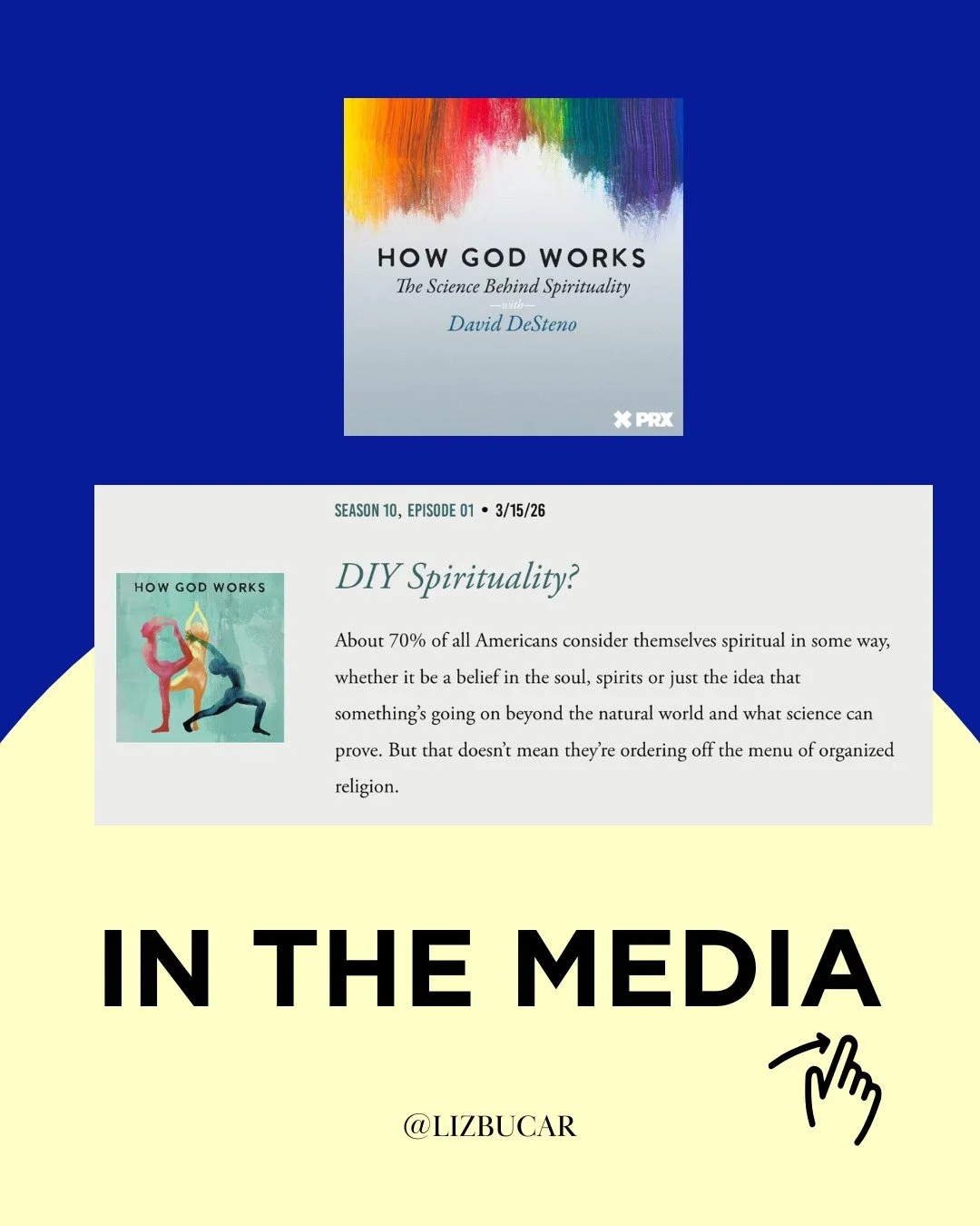 What happens when we treat spirituality like a salad bar, picking and choosing from different traditions without context?

I sat down with David DeSteno on How God Works to talk about exactly this, what gets lost when we extract practices from their 