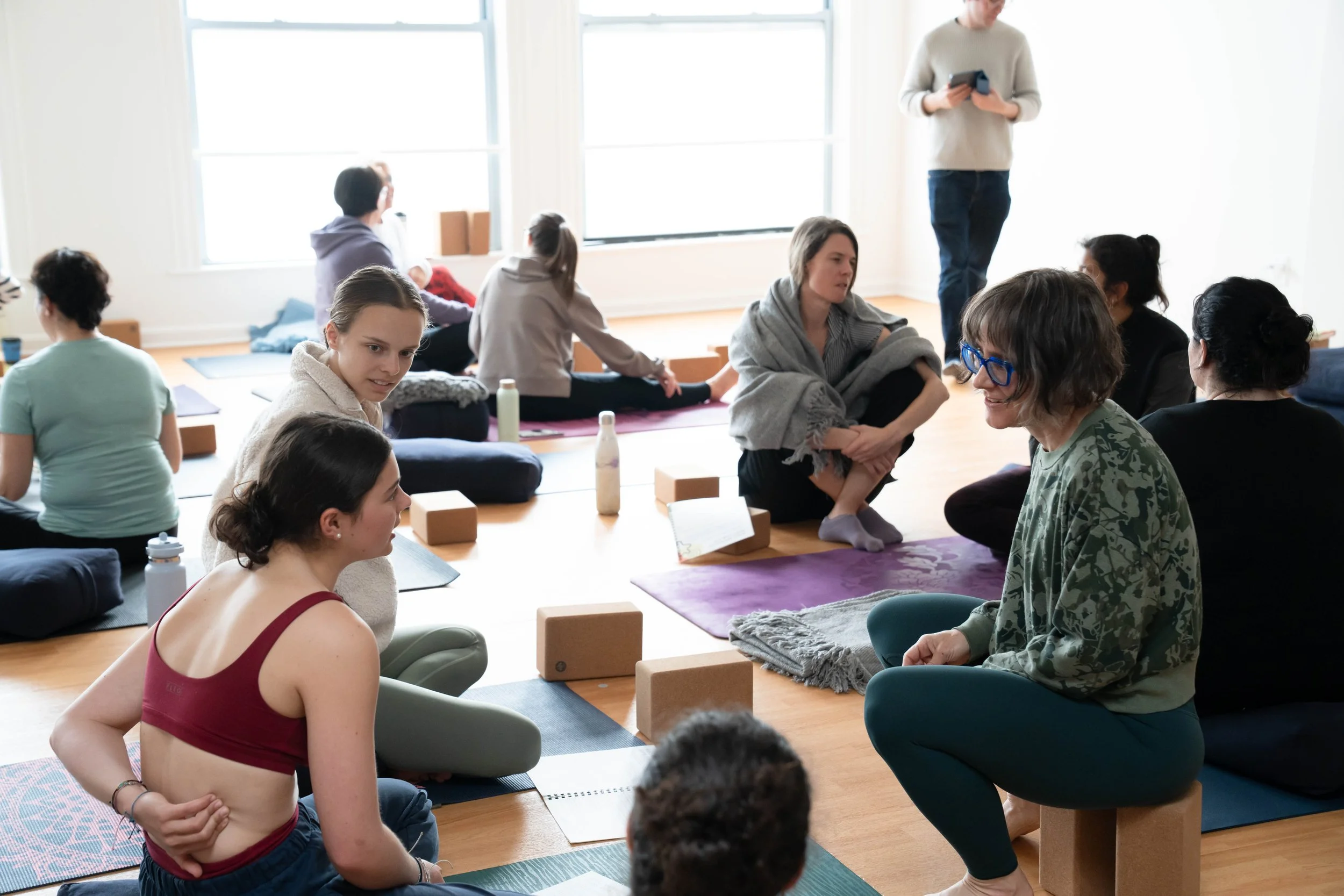 Liz Bucar Yoga Event